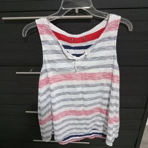Striped Sleeveless Top